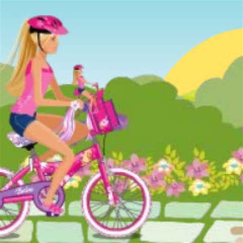 jogo da barbie de bicicleta